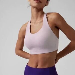 NWOT Athleta Advance Bra B-G Lavender Purple Size 38D